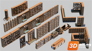 Bookcase Skp Files